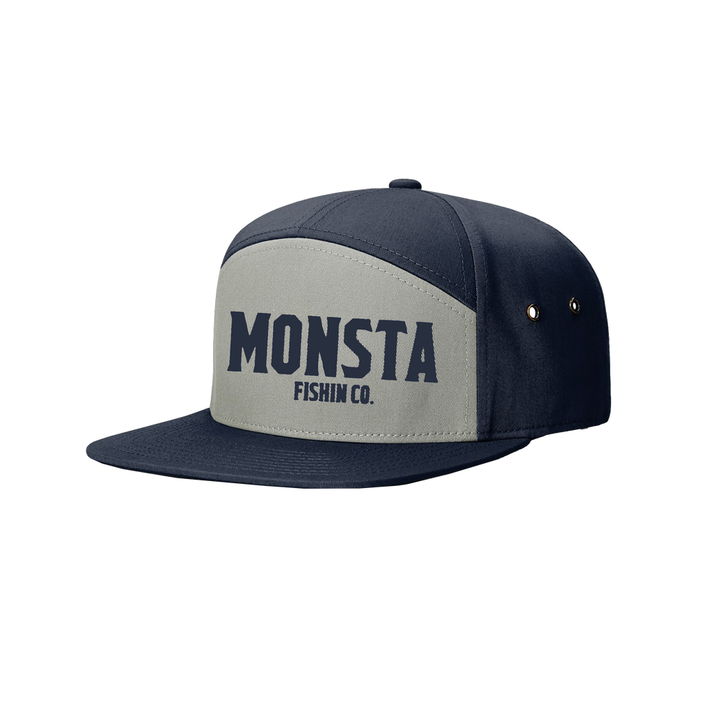 7 Panel Leather Srap-Back Monsta Hat's