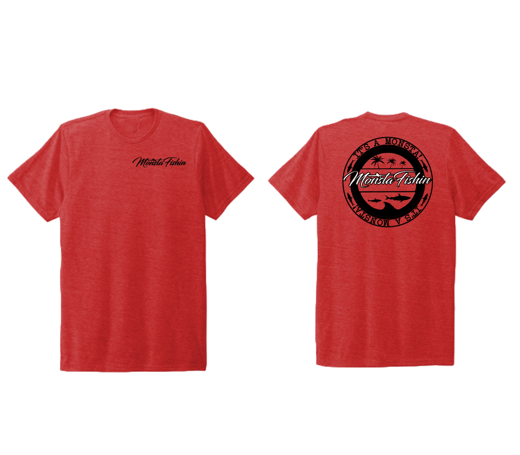 Island Vibes - Comfortable Monsta T (RED)