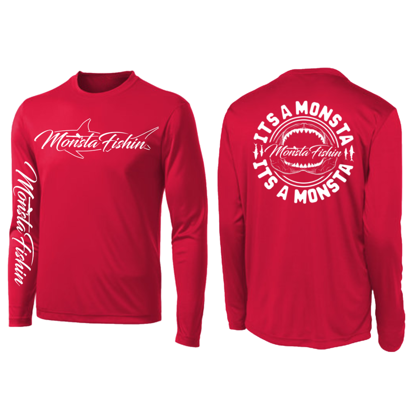 JAWS Monsta Performance (Red) | Monsta Apparel Company