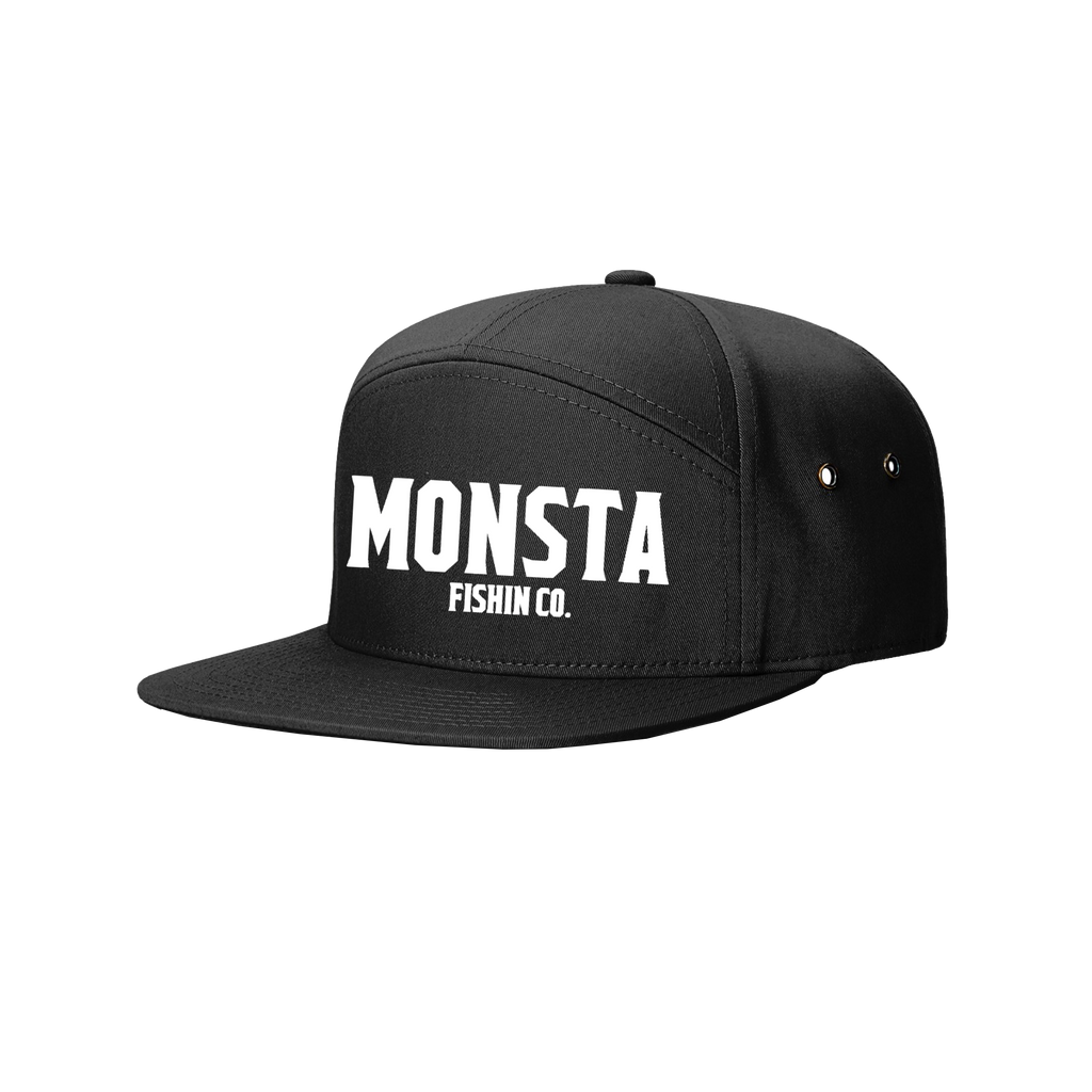 7 Panel Leather Srap-Back Monsta Hat's