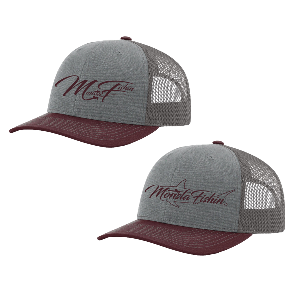 Triple Threat Monsta Maroon Hat