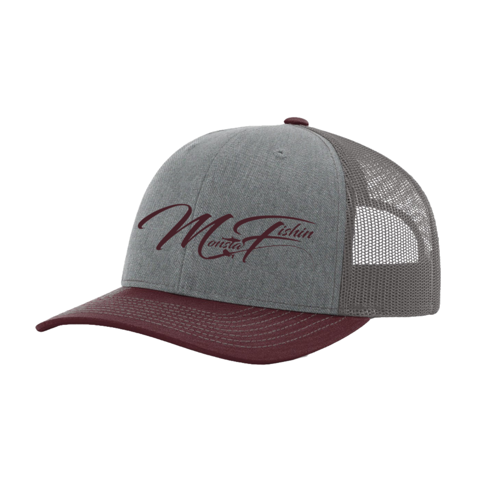 Triple Threat Monsta Maroon Hat
