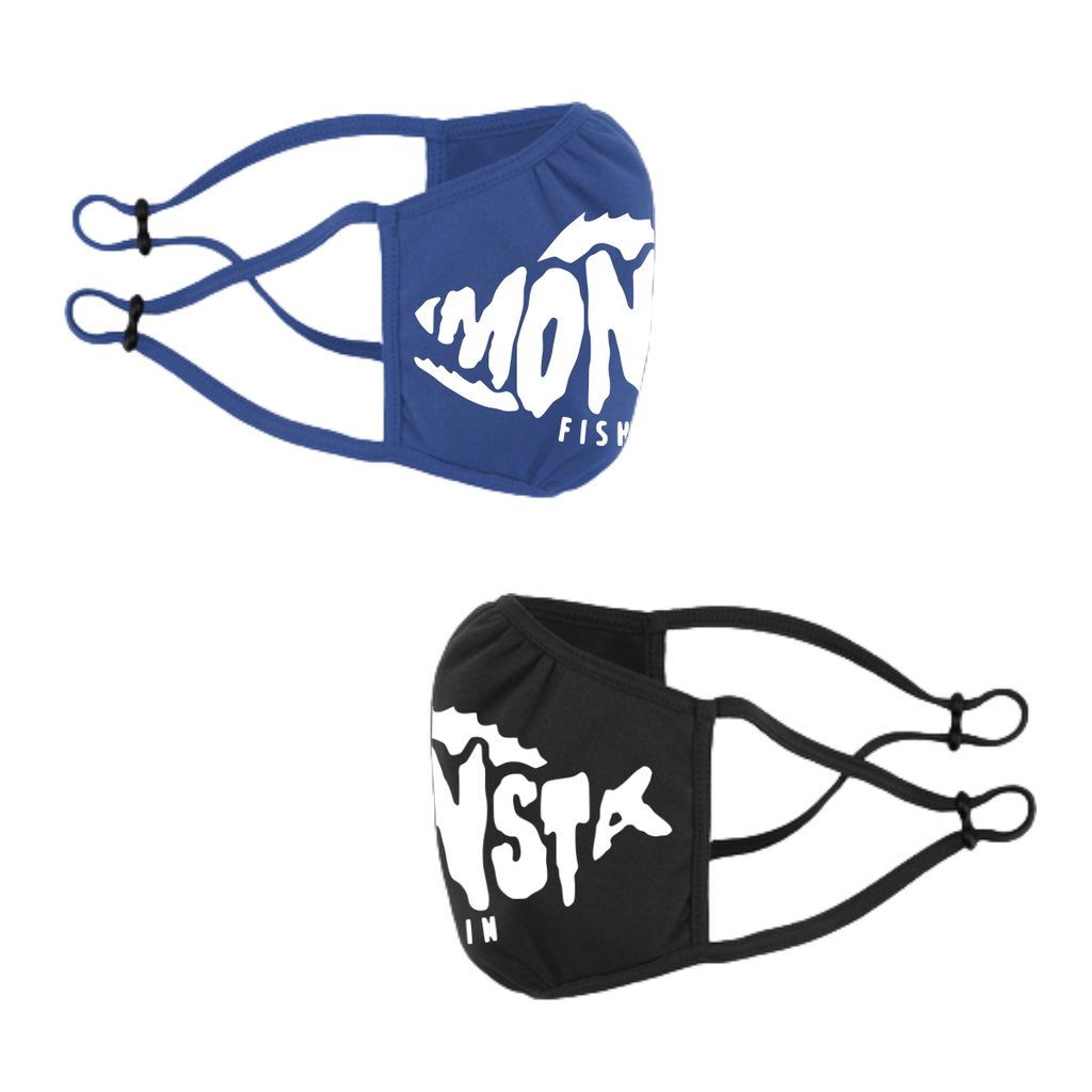 Monsta Masks YOUTH & ADULT (Moisture wicking/Washable)